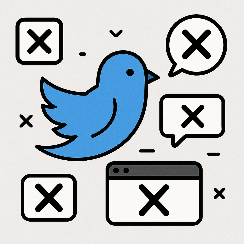 트위터 계정 정지 X 이유와 일시정지 해제 복구 신청 고객센터 문의