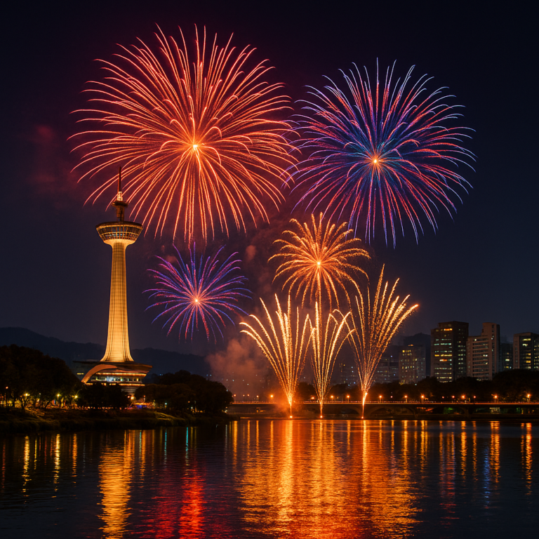 대전 불꽃축제 한화이글스 40주년 명당자리 위치와 교통 통제 최신 정보