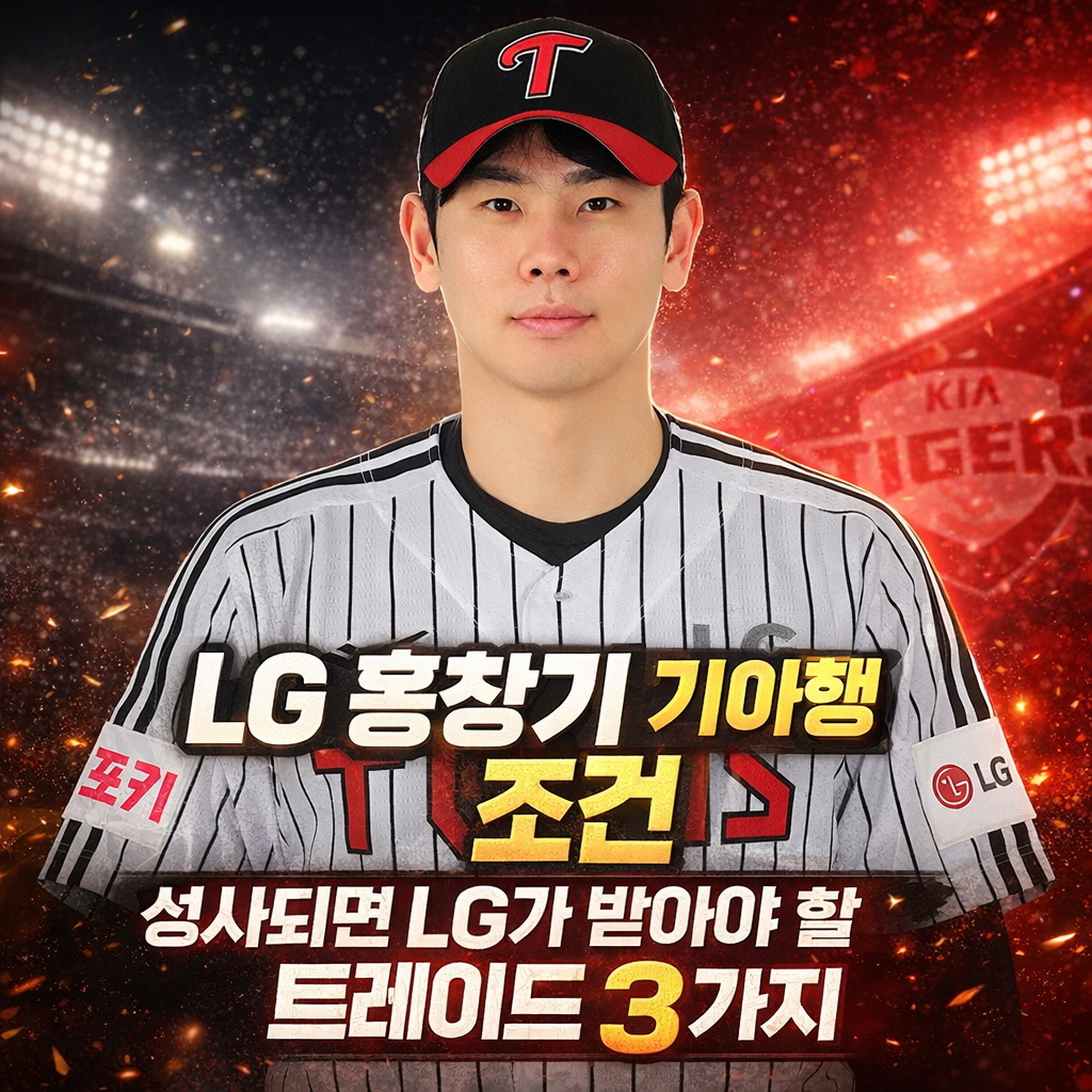 LG 홍창기 기아행 조건, 성사되면 LG가 받아야 할 트레이드 3가지