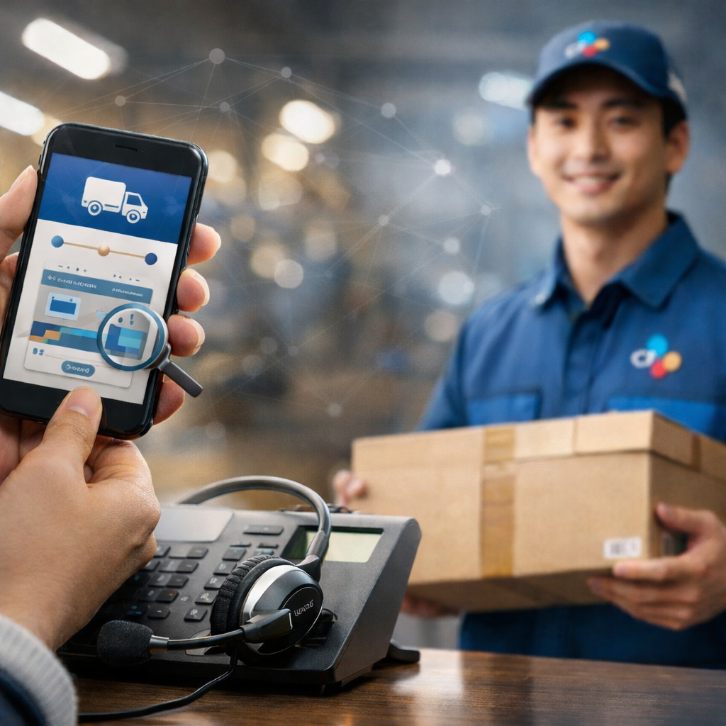 CJ대한통운 배송조회 송장번호 조회 방법과 고객센터 상담원 연결 방법