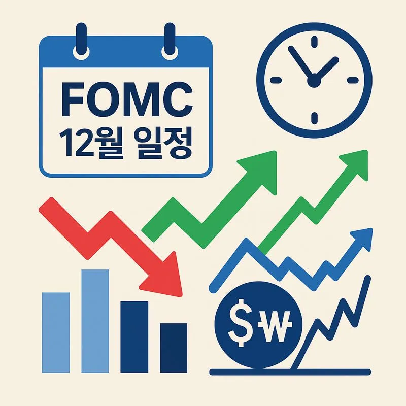 FOMC 12월 회의 금리 발표 결과 시장 반응