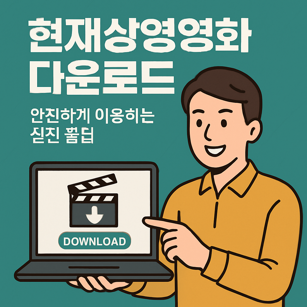 현재상영영화 다운로드, 안전하게 이용하는 실전 꿀팁