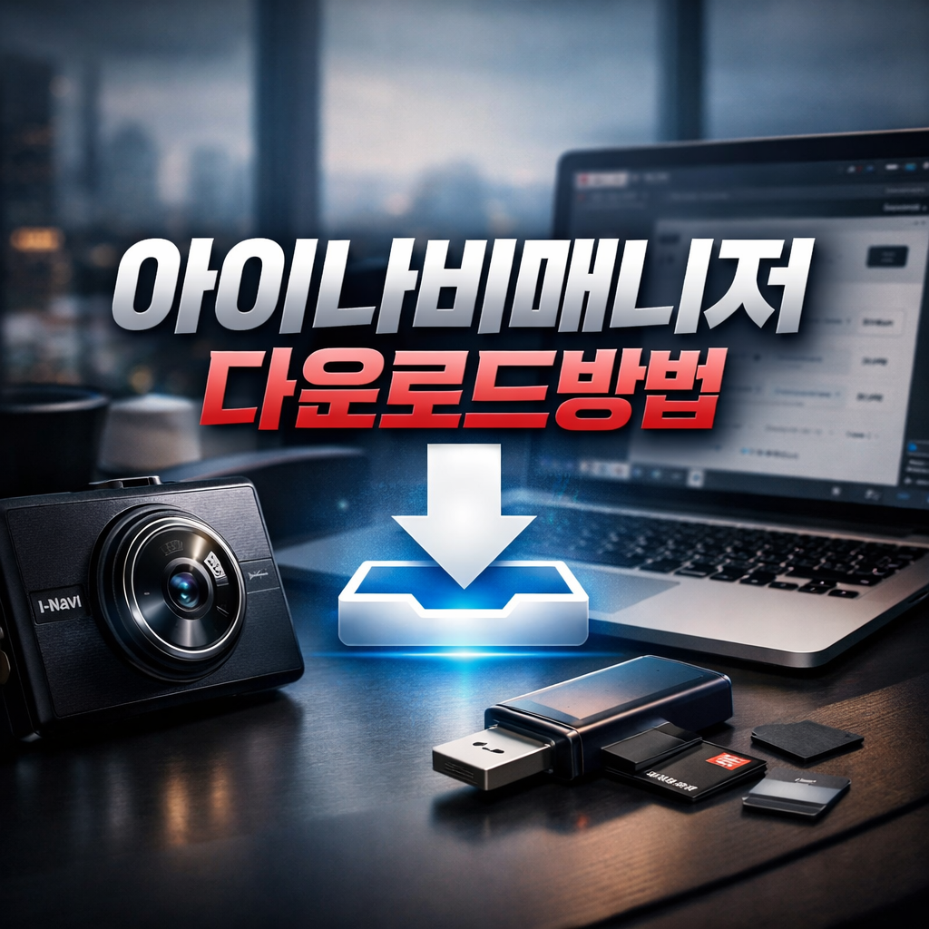 아이나비매니저다운로드방법