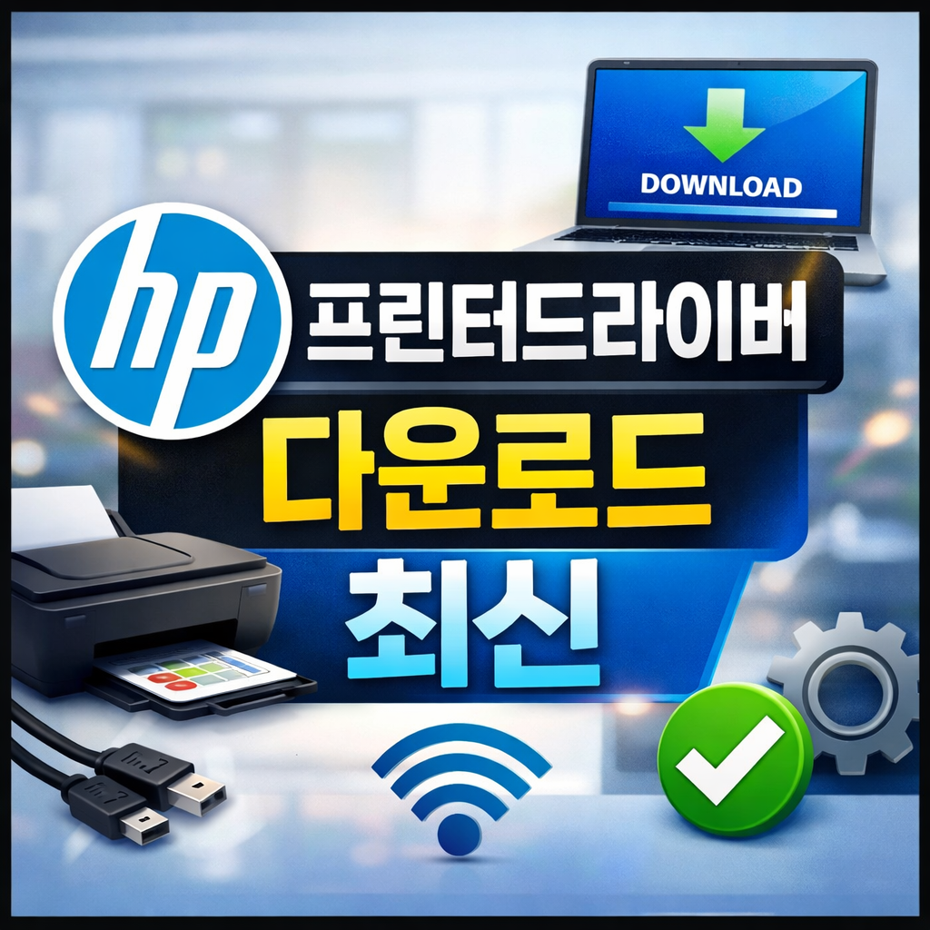 HP프린터드라이버다운로드 최신