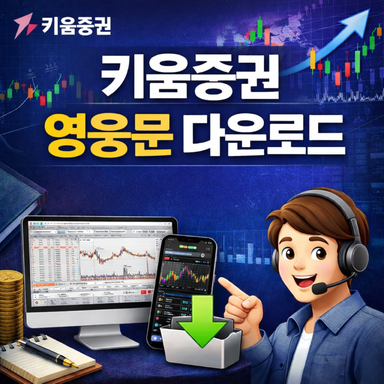 키움증권영웅문다운로드 완전 정복 가이드