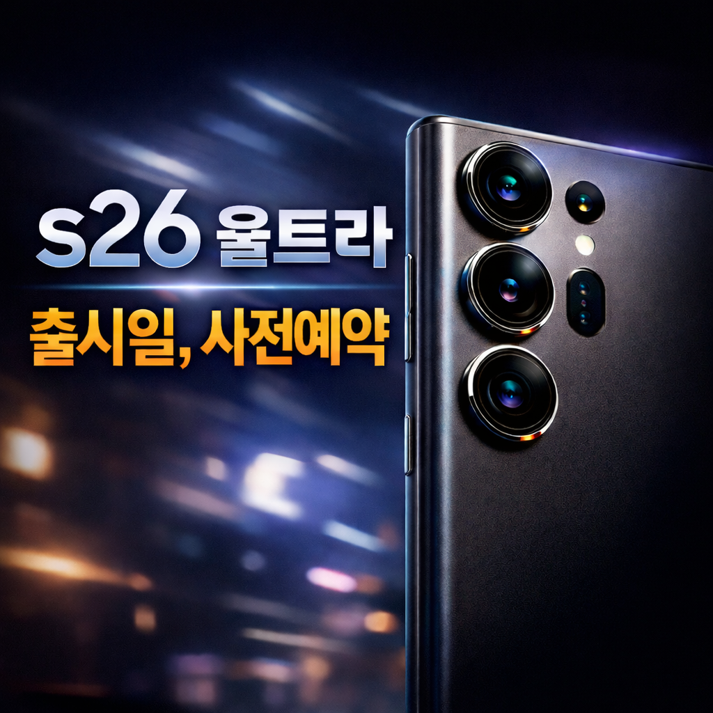 s26 울트라 출시일, 사전예약(+스펙, 가격, 색상)